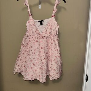 Forever 21 Pink Floral Mini Dress